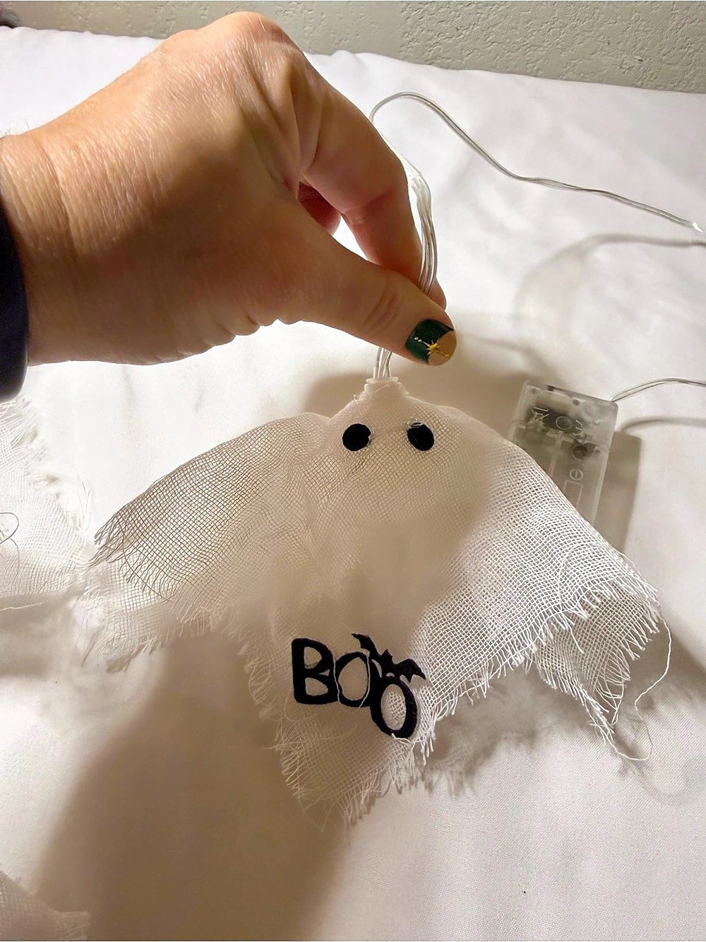 White Ghost String Lights